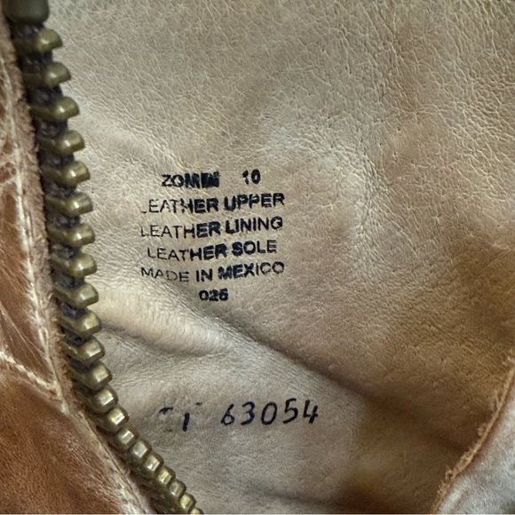 Freebird by Steven Zombi peep toe leather booties. Size 10 - Picture 7 of 12